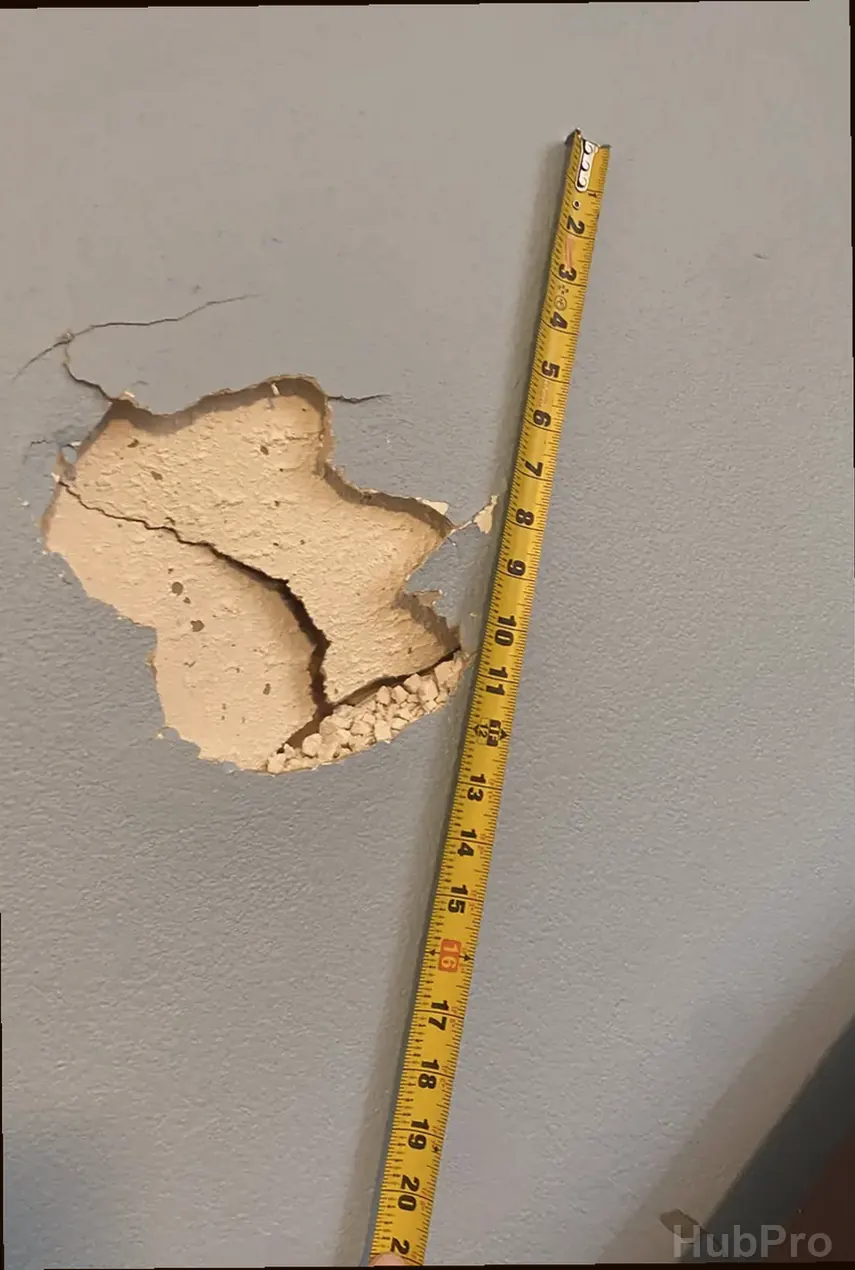 Drywall leak repair and texture matching in Brea CA with clean finish