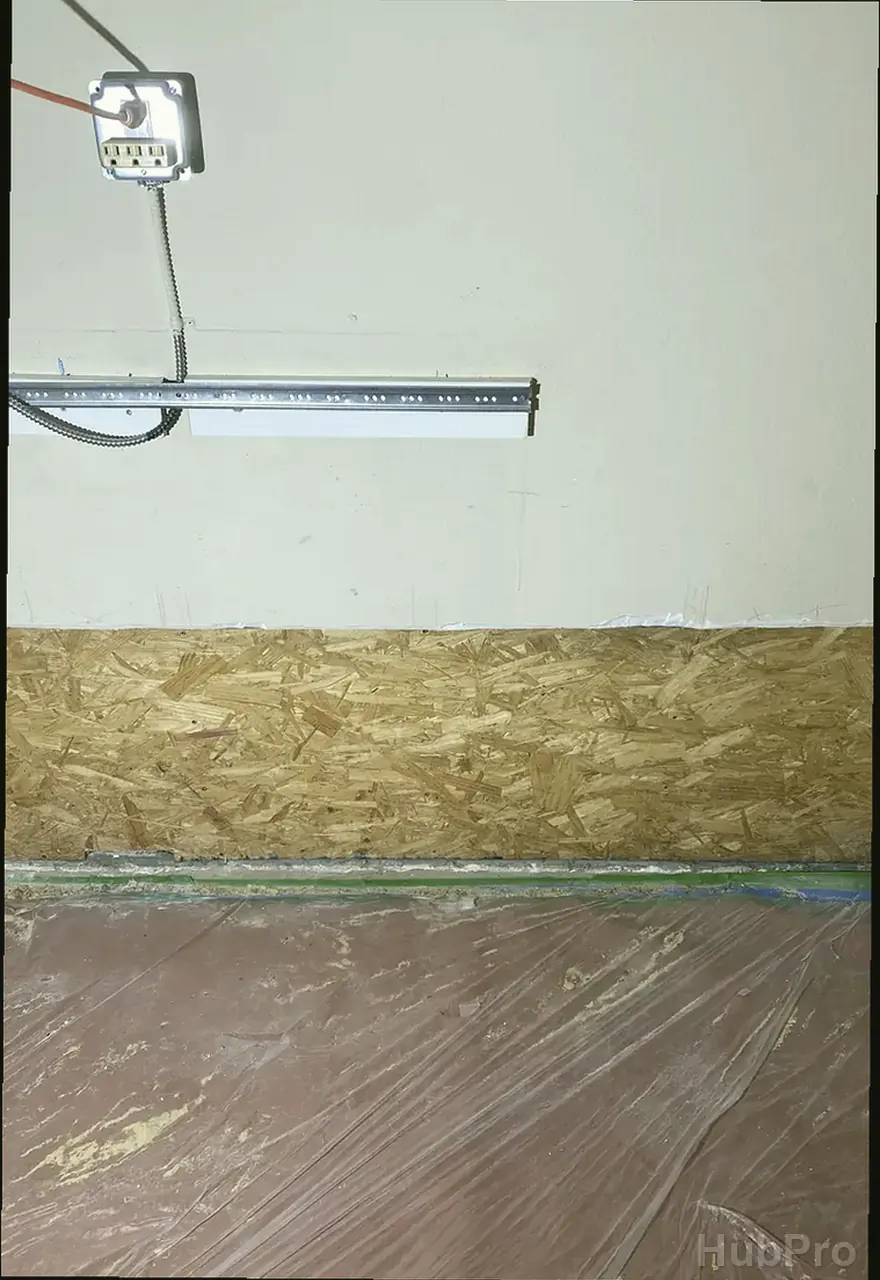 Drywall leak repair and texture matching in Cypress CA with clean finish