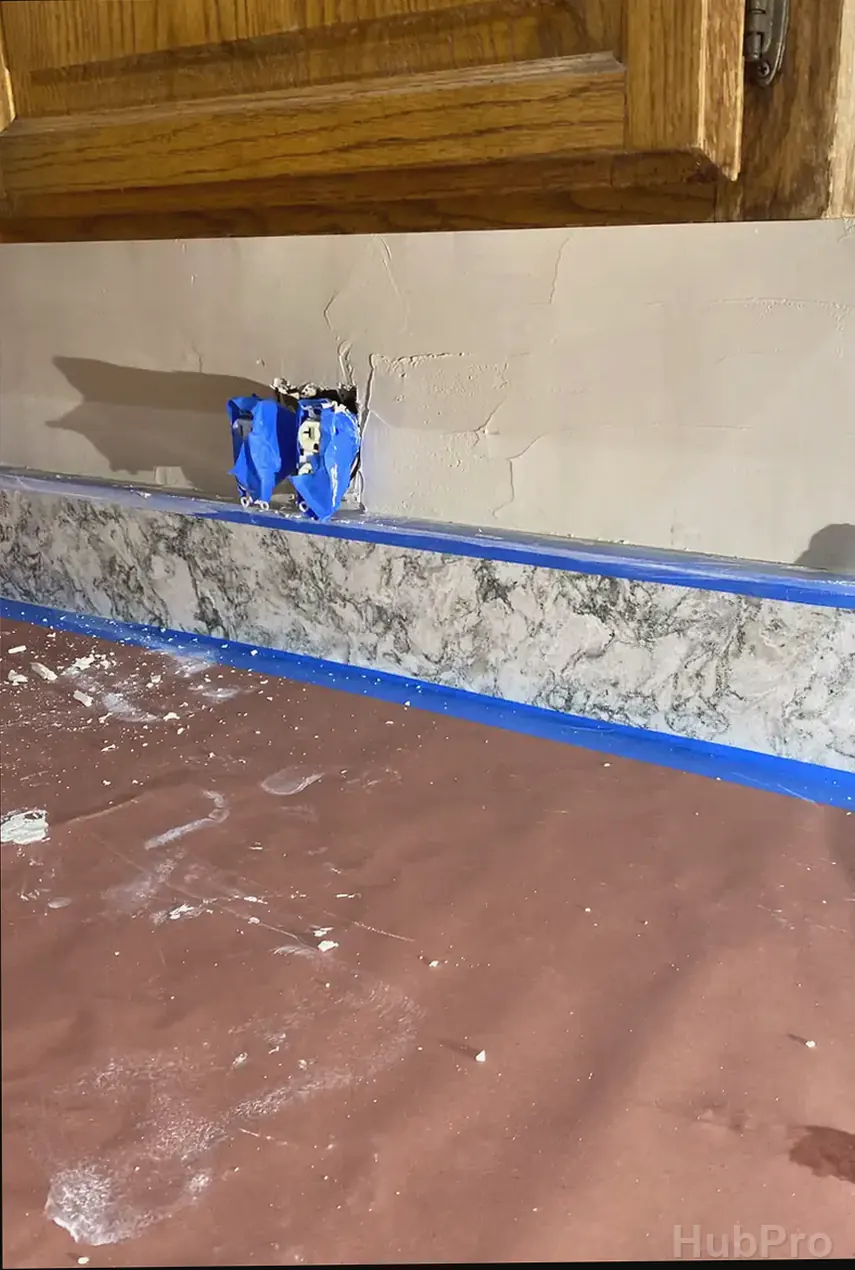 Professional drywall repair and texture matching in Fullerton CA