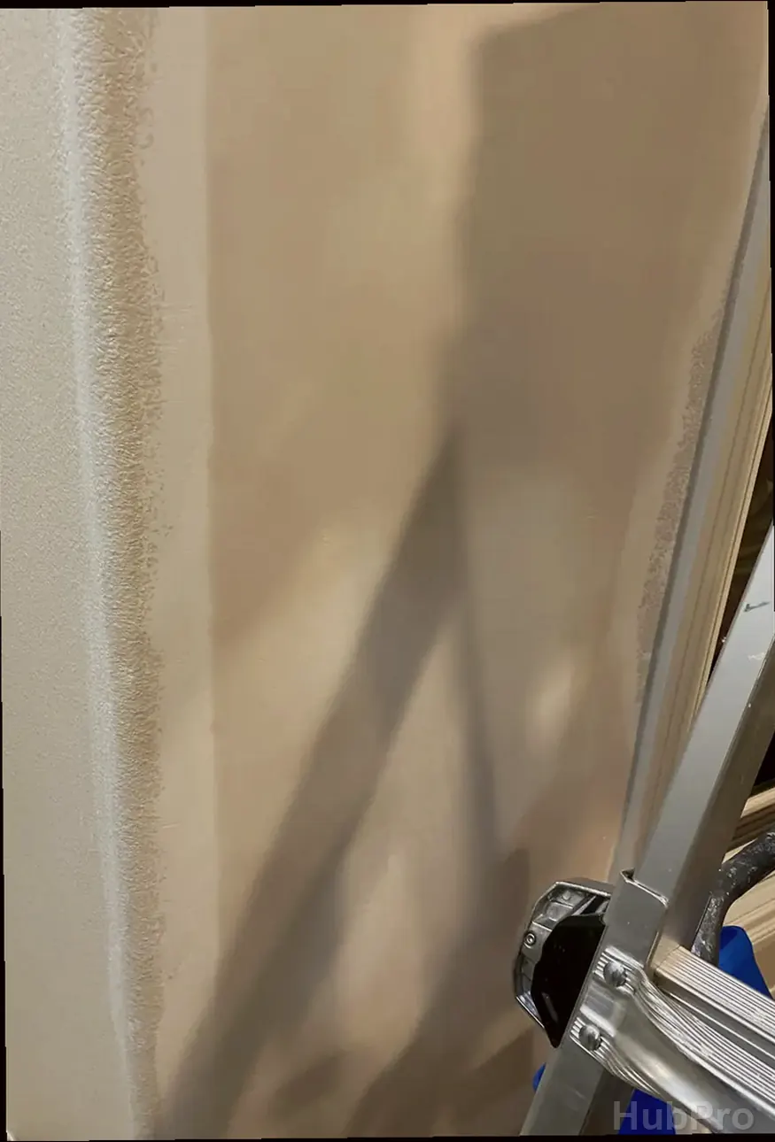 Wall hole repair service in Fullerton CA with texture matching and smooth finish