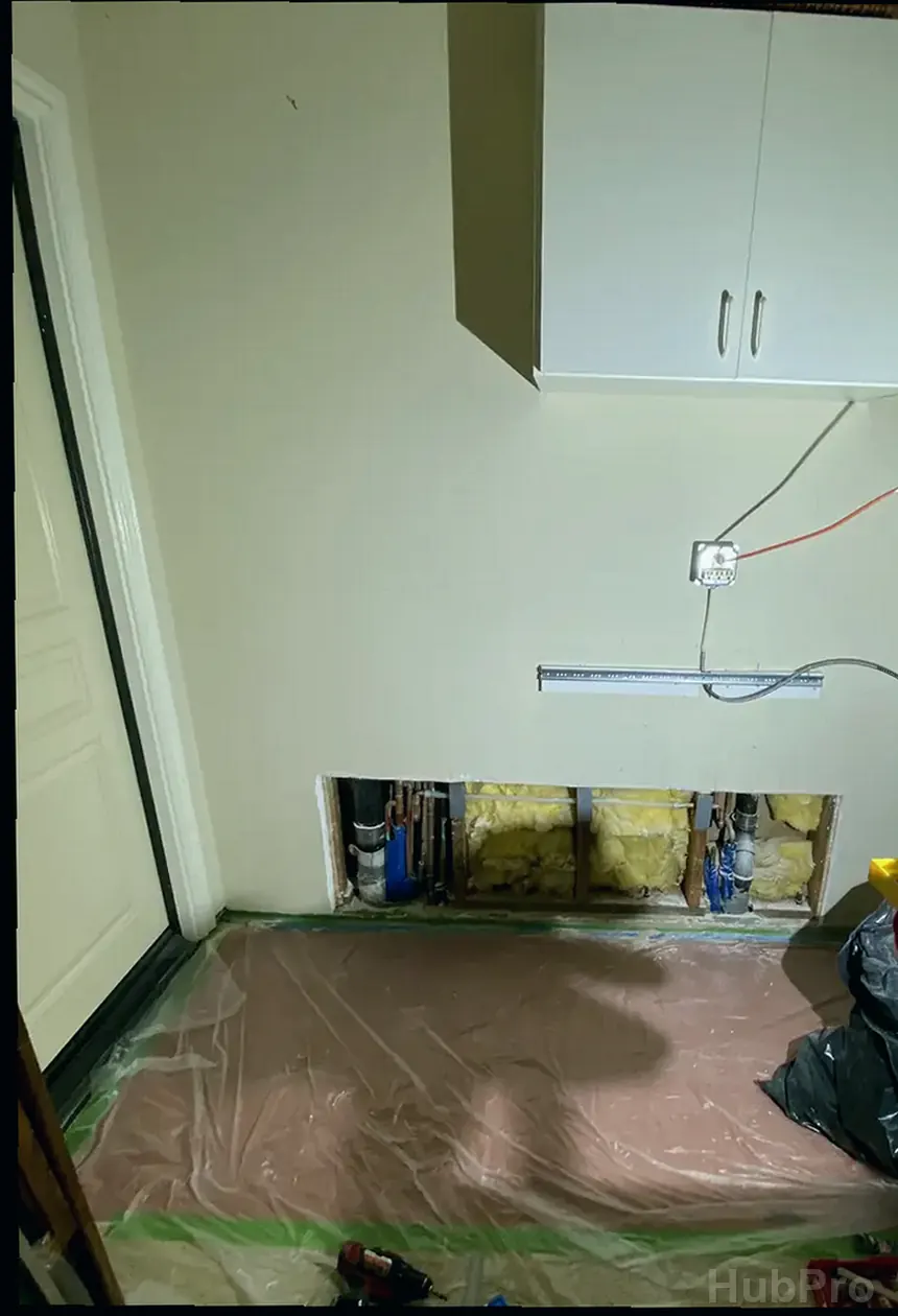 Professional drywall repair and texture matching in Fullerton CA