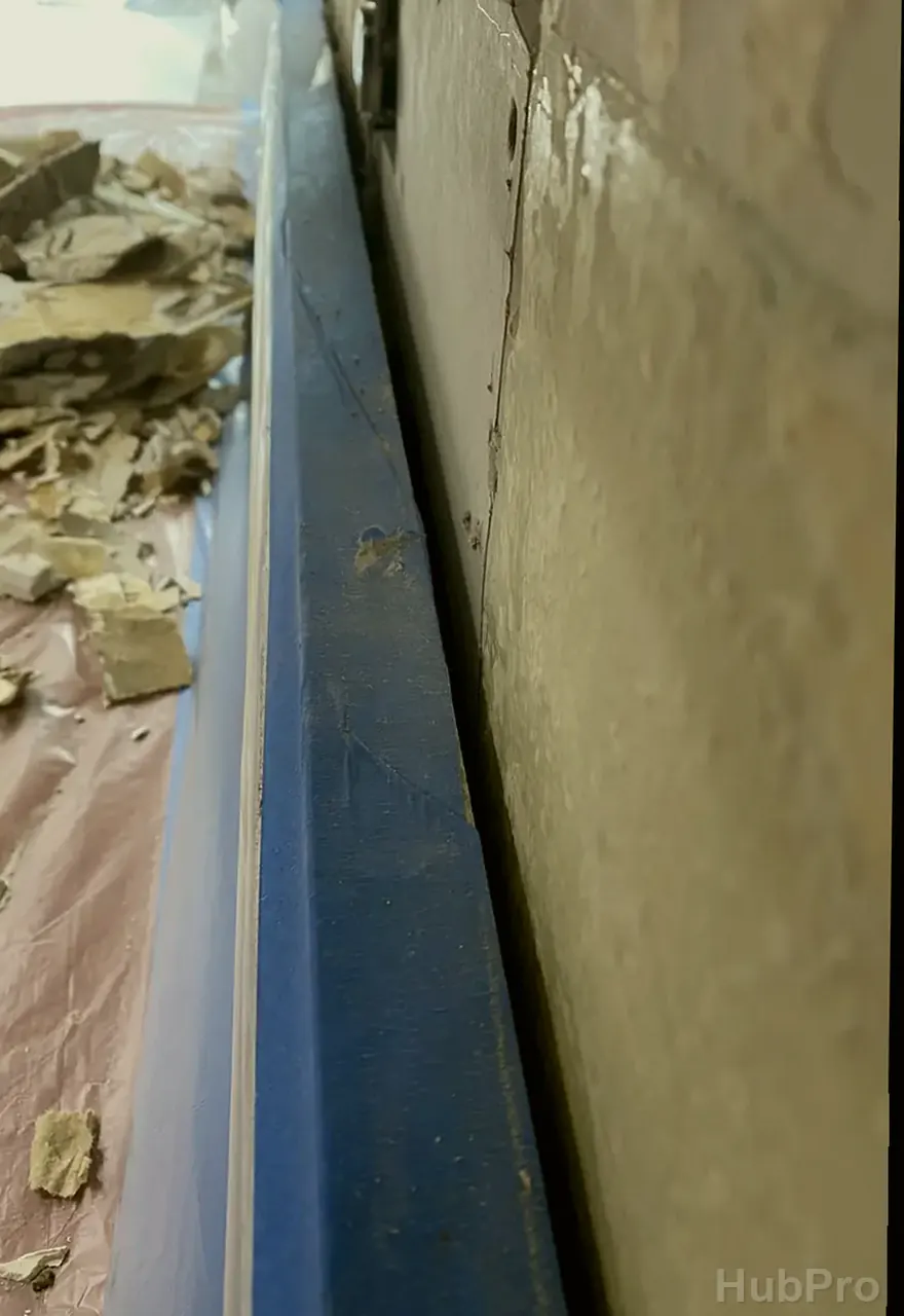 Drywall leak repair and texture matching in Garden Grove CA with clean finish