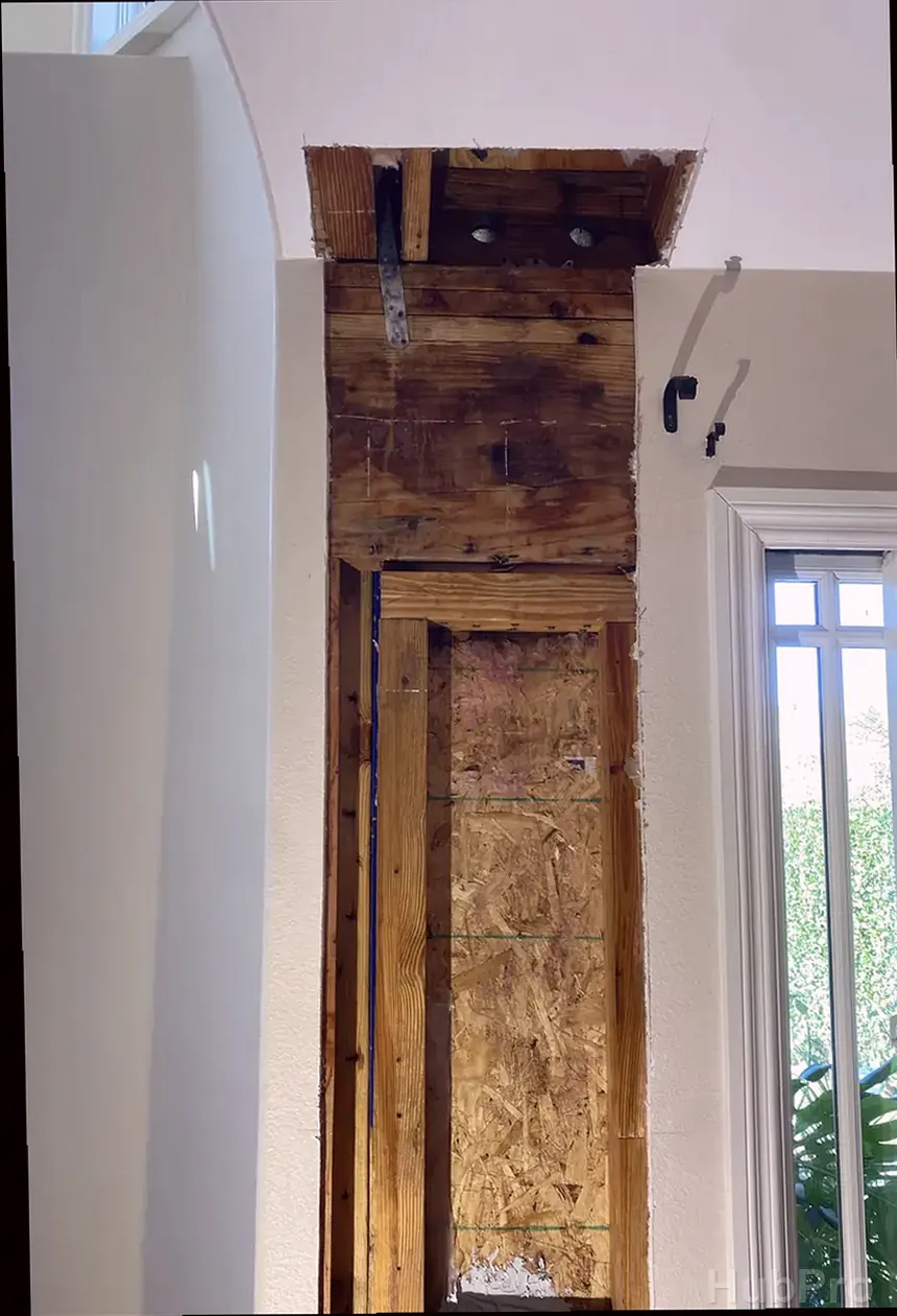 Wall hole repair service in Laguna Hills CA with texture matching and smooth finish