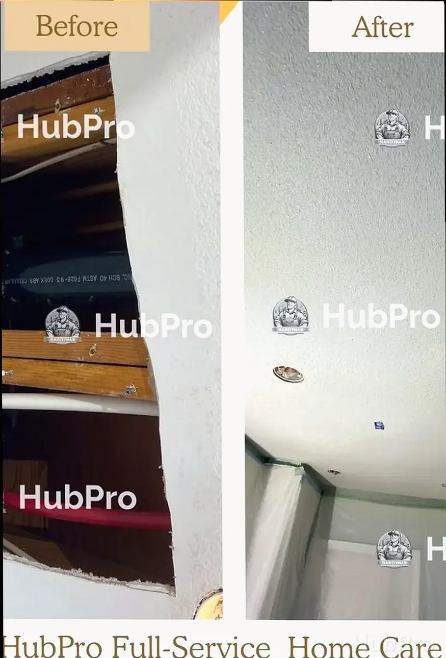 Professional drywall repair and texture matching in Los Alamitos CA