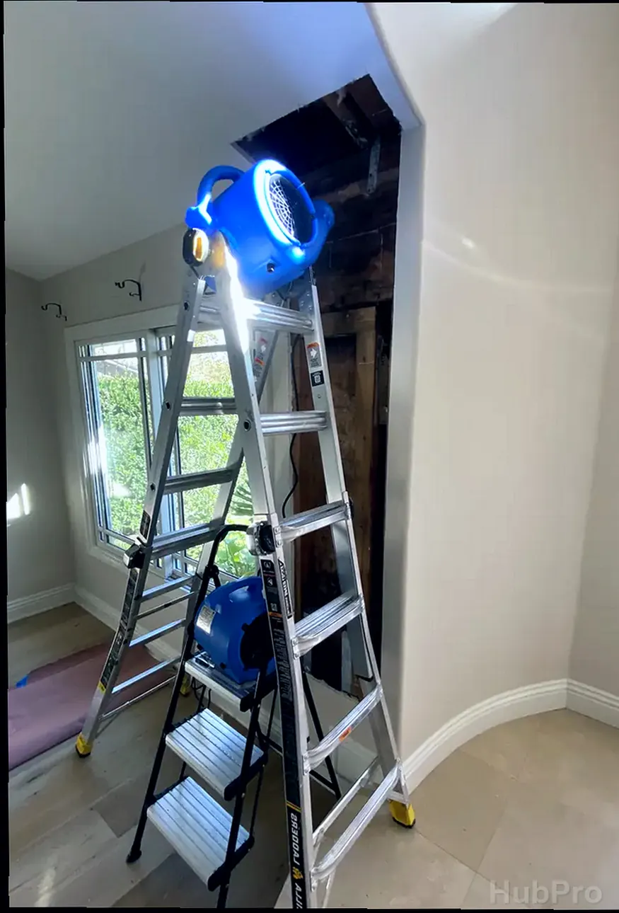 Wall hole repair service in Mission Viejo CA with texture matching and smooth finish