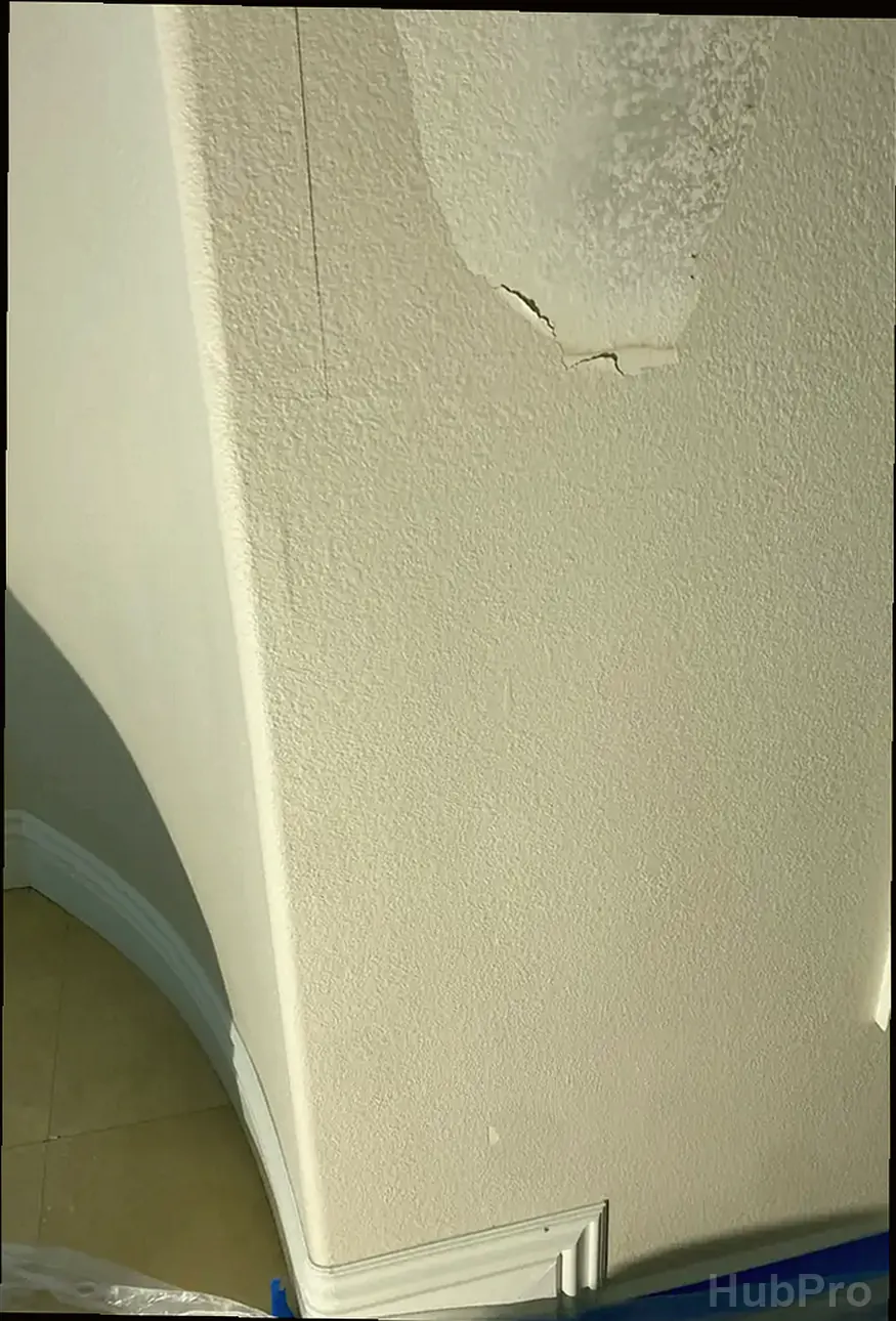 Professional drywall repair and texture matching in Placentia CA