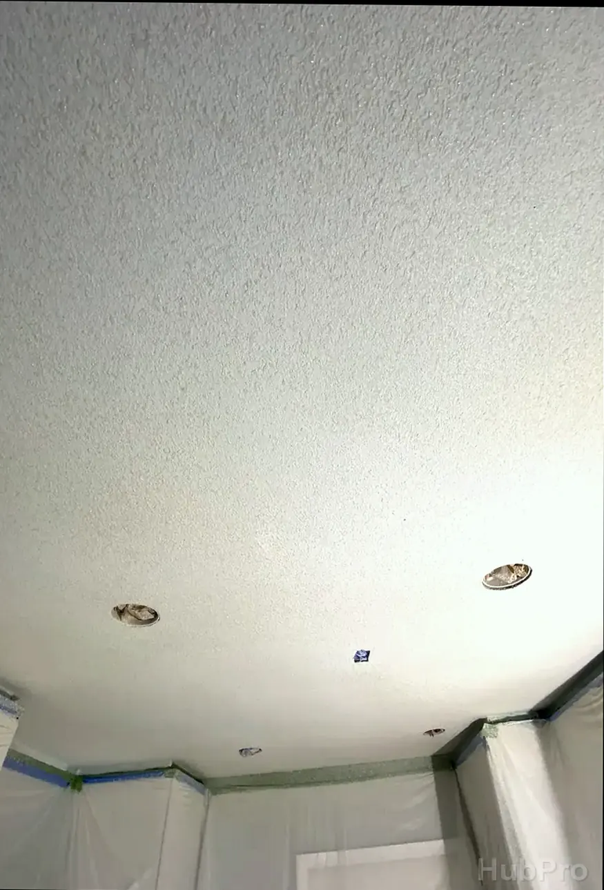 Professional ceiling repair and texture matching in San Clemente CA