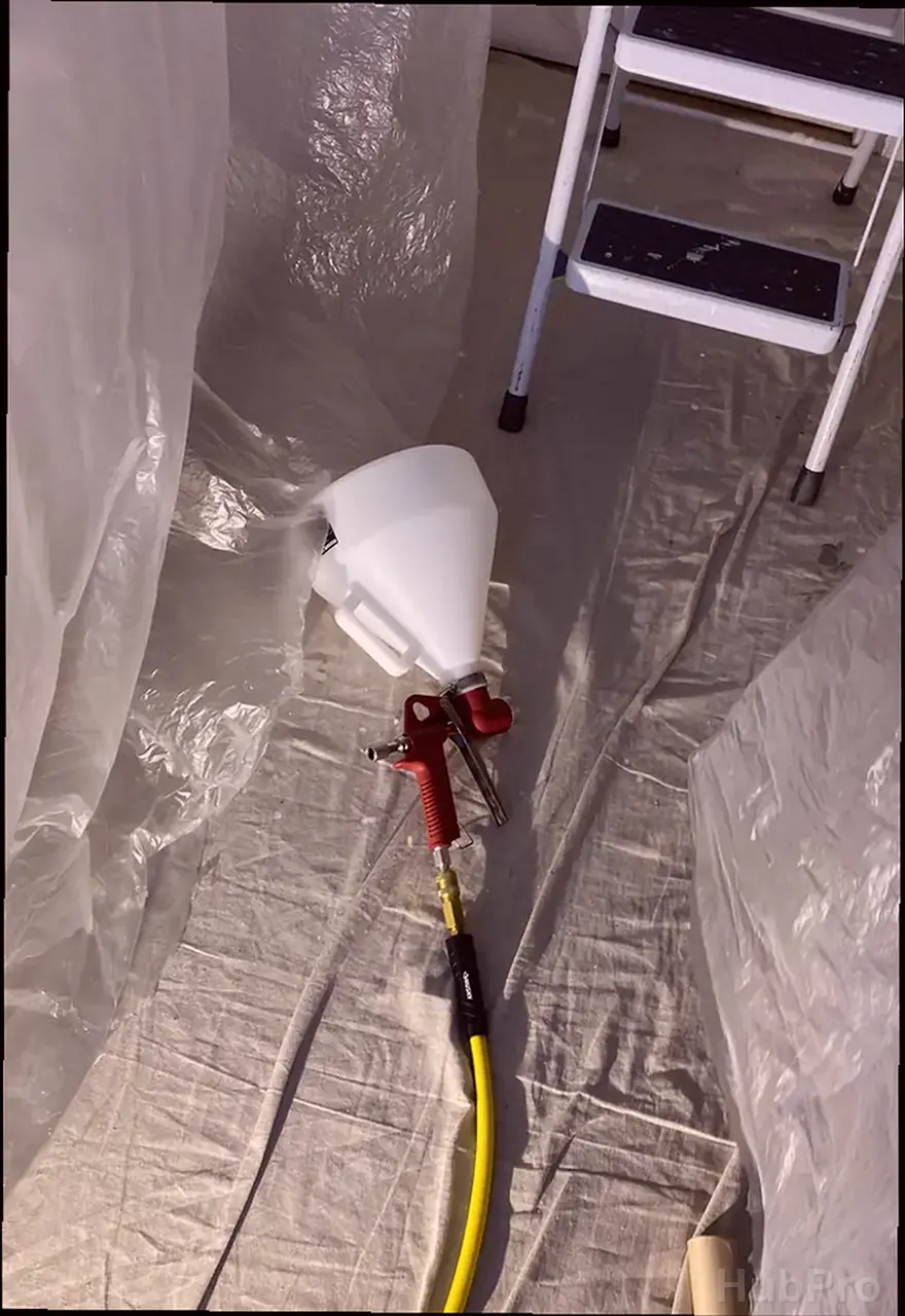 Drywall leak repair and texture matching in San Clemente CA with clean finish