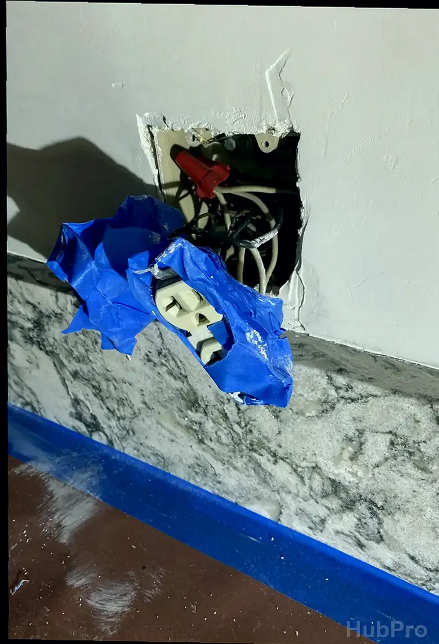 Professional ceiling repair and texture matching in Tustin CA