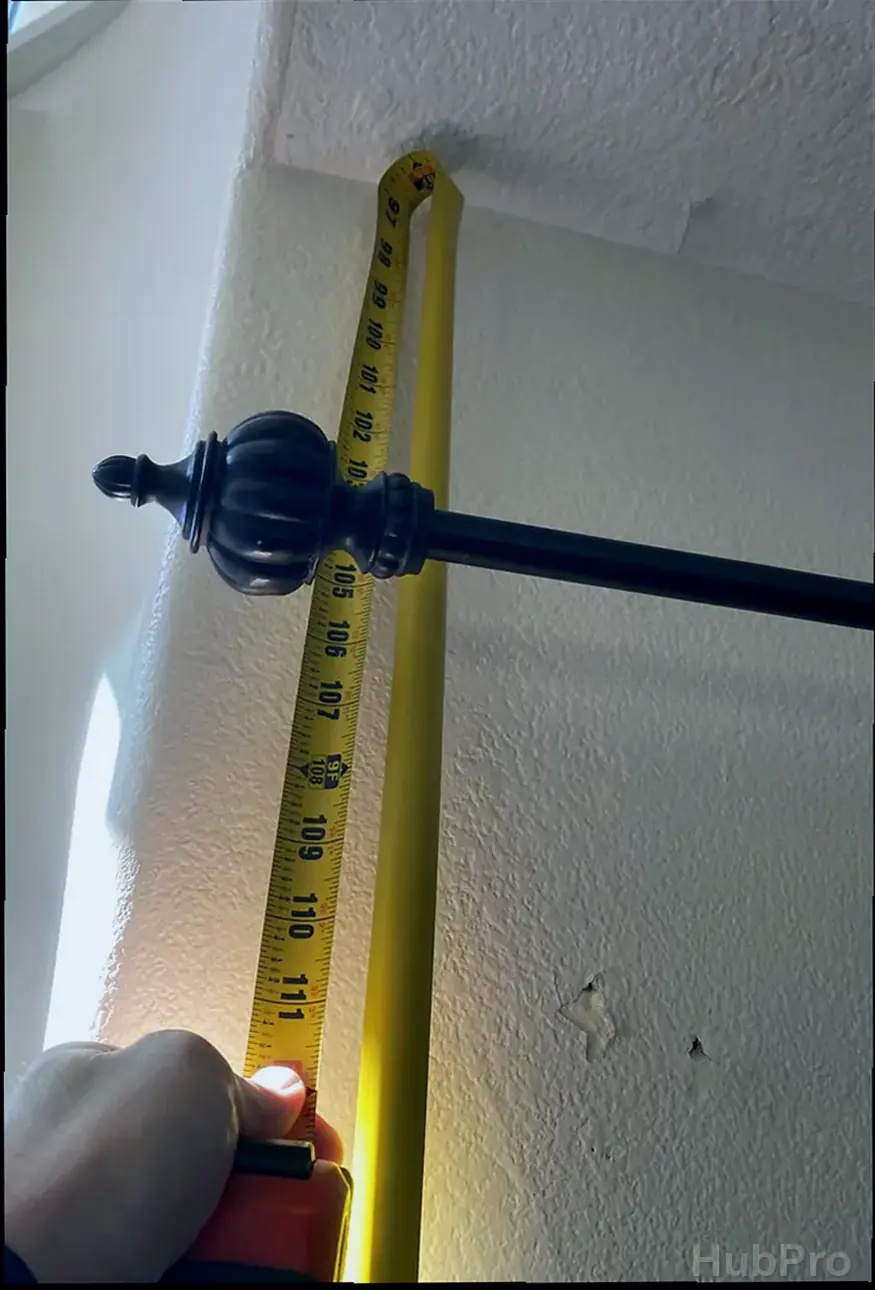 Wall hole repair service in Tustin CA with texture matching and smooth finish