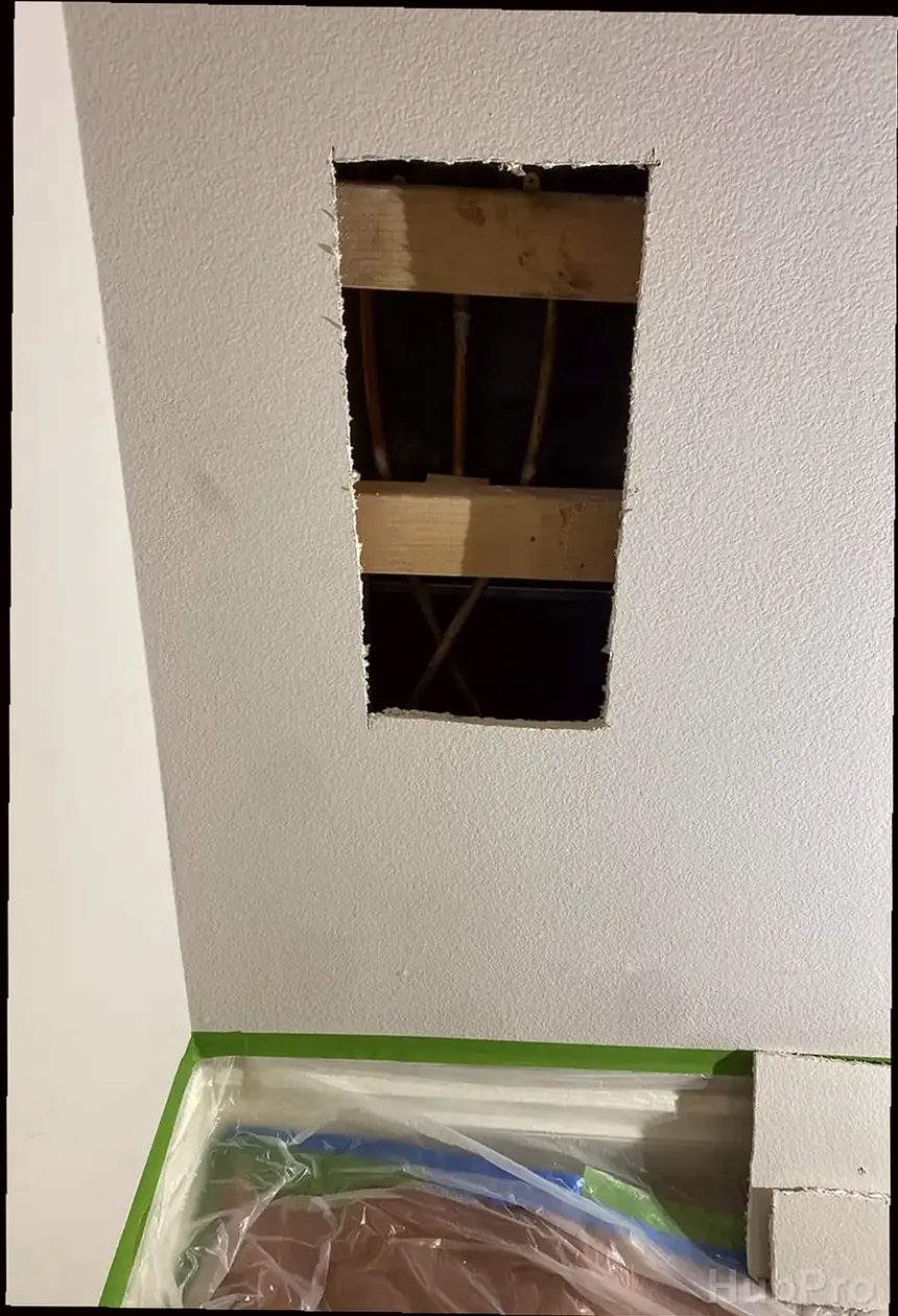 Professional drywall repair and texture matching in Tustin CA