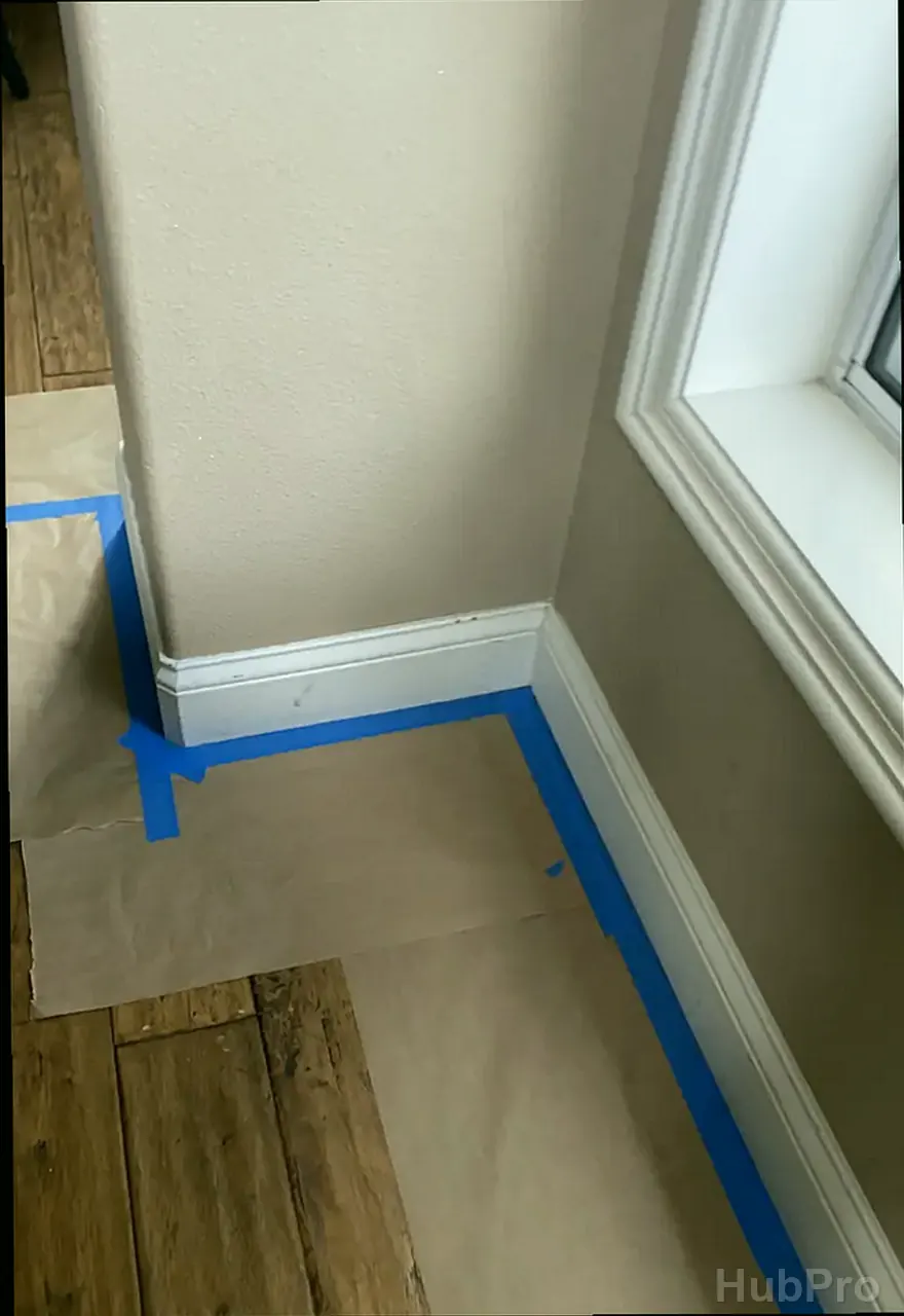 Drywall leak repair and texture matching in Villa Park CA with clean finish