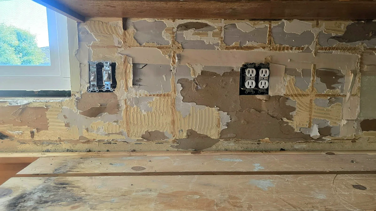 Texture Matching article illustration for drywall texture repair