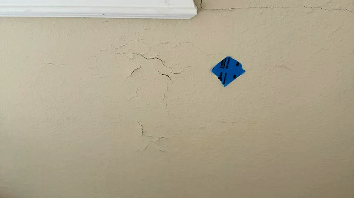 Orange County Homes article illustration for repair hole in hollow door